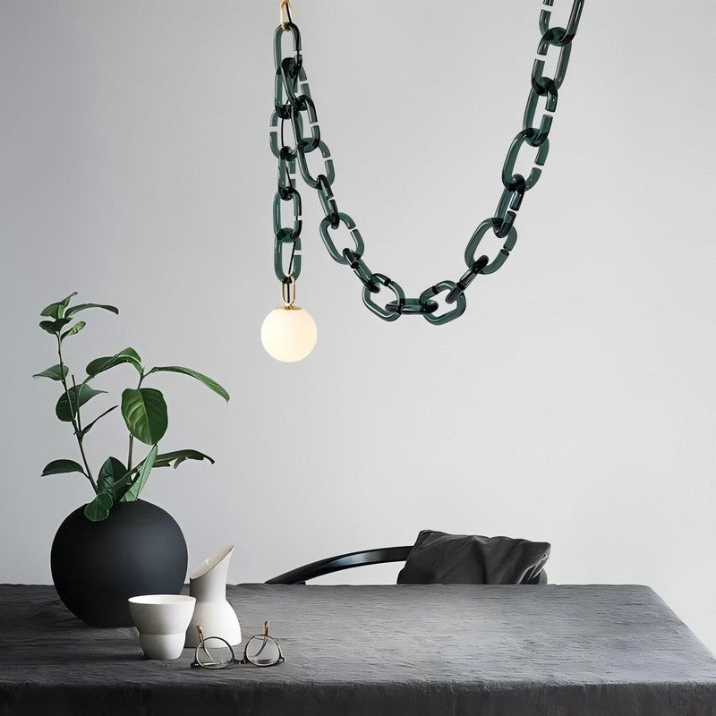 Minimalist Glass Ball Creative Living Room Pendant Lights