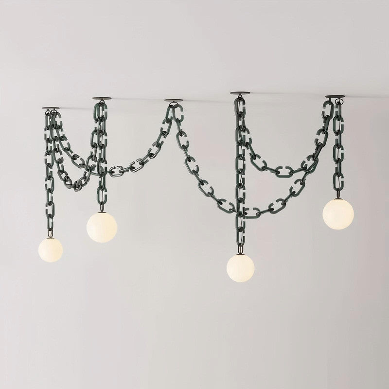 Minimalist Glass Ball Creative Living Room Pendant Lights
