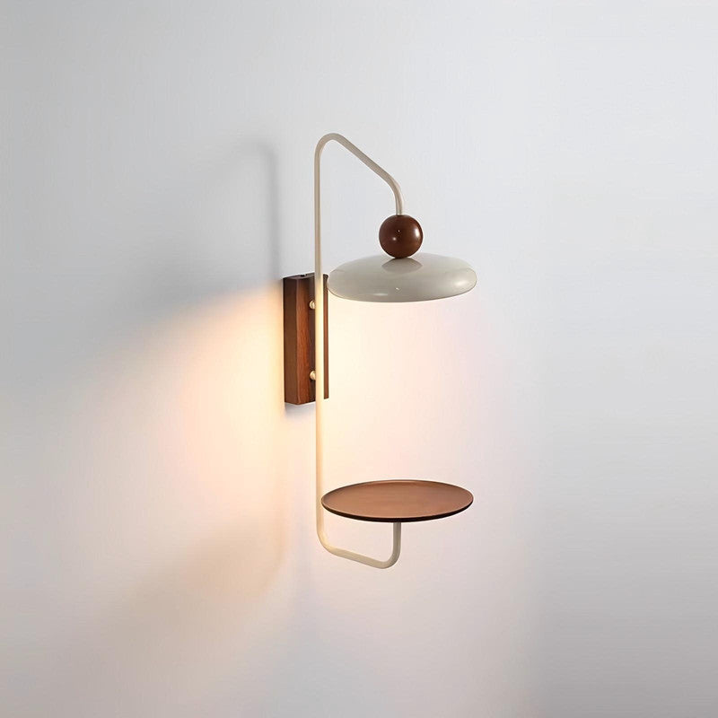 Vintage Wooden Wall Lamp LED Wall Light Sofa Bedroom Bed Head Handcrafted Wooden LED Wall Sconce