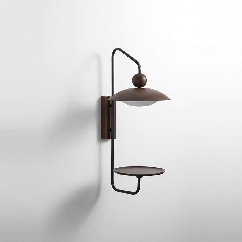 Vintage Wooden Wall Lamp LED Wall Light Sofa Bedroom Bed Head Handcrafted Wooden LED Wall Sconce