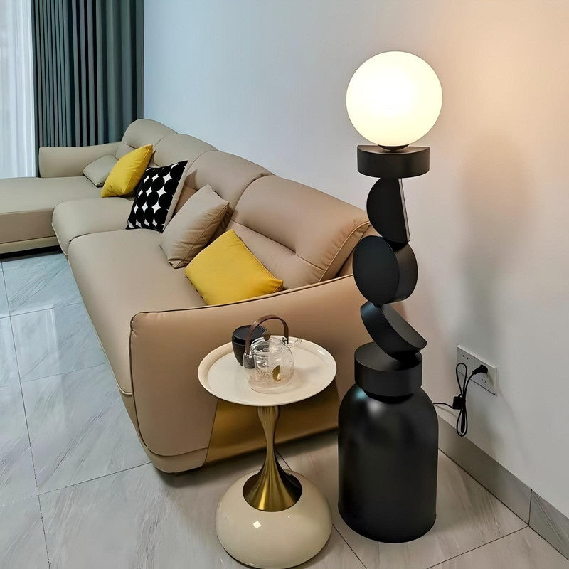 Modern Bauhaus Style Clothing Store Living Room Bedroom Balcony LED Metal Floor Lamp LED Floor Lamp