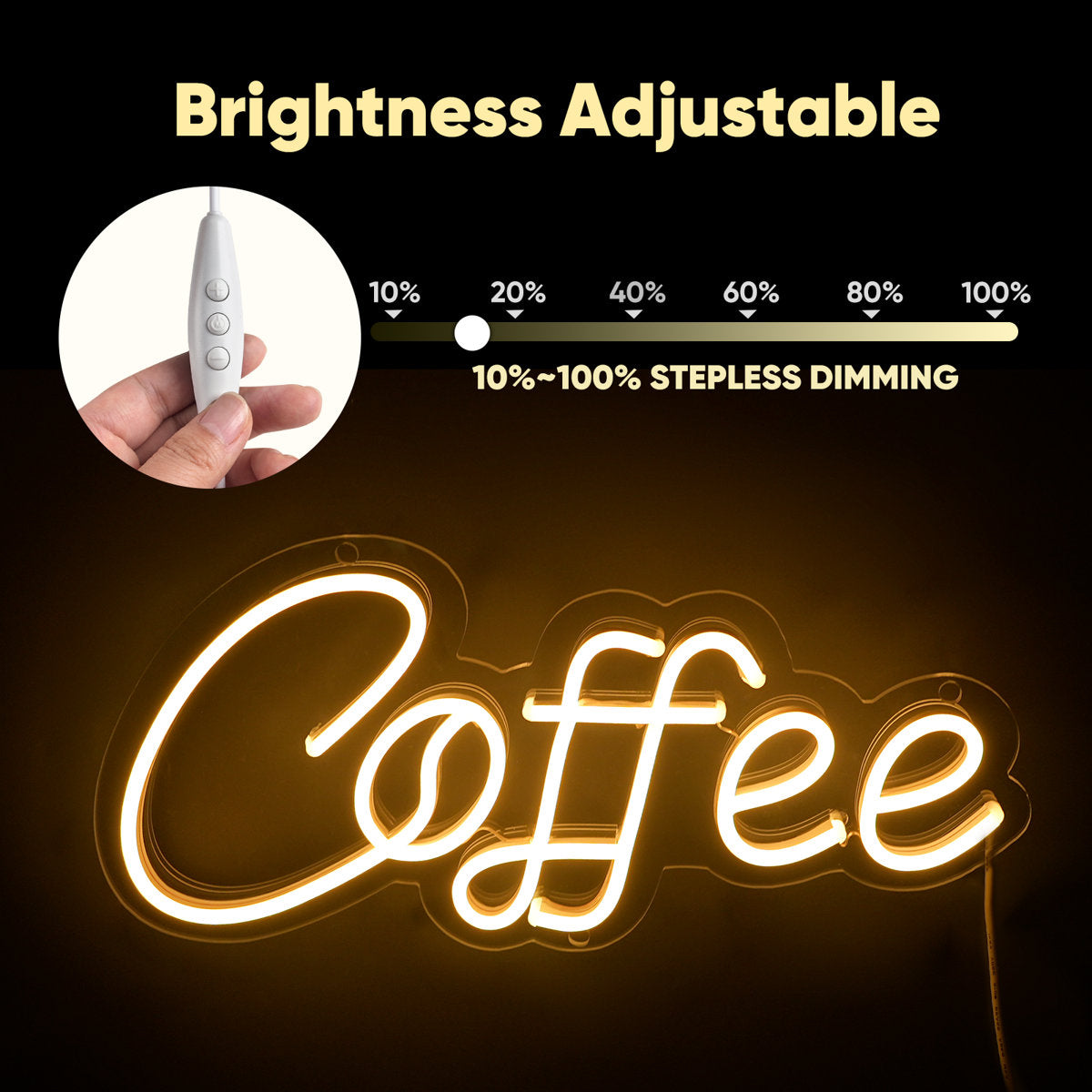 Coffee LED Neon Sign