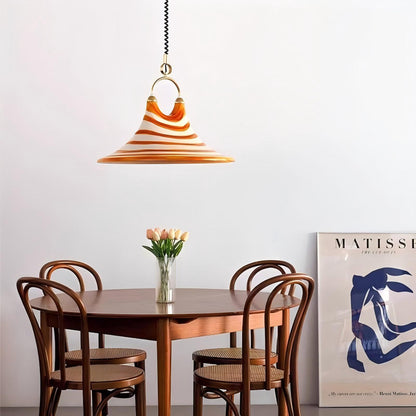 Horn Pendant Lamp Dining Room Living Room Bedside Bedroom Stretchable Art LED Pendant Lamp