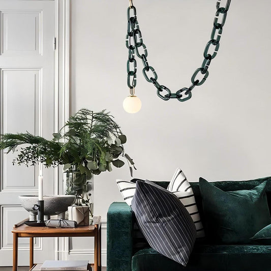 Minimalist Glass Ball Creative Living Room Pendant Lights