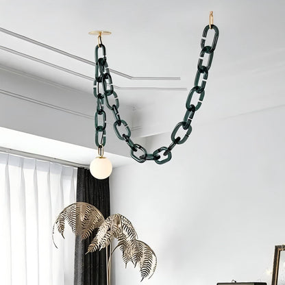 Minimalist Glass Ball Creative Living Room Pendant Lights