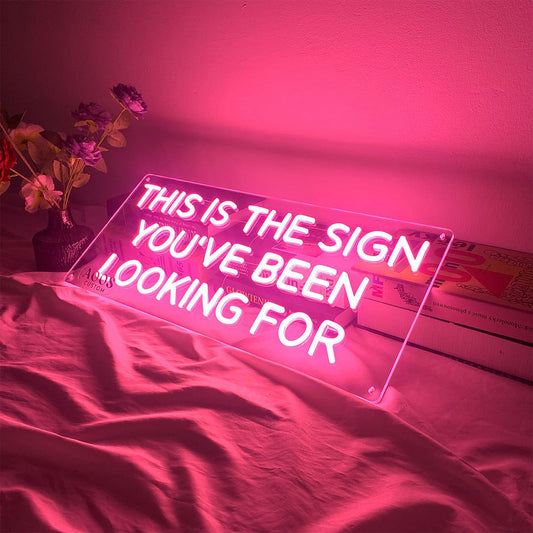 24'' No Subject Themed LED Neon Sign