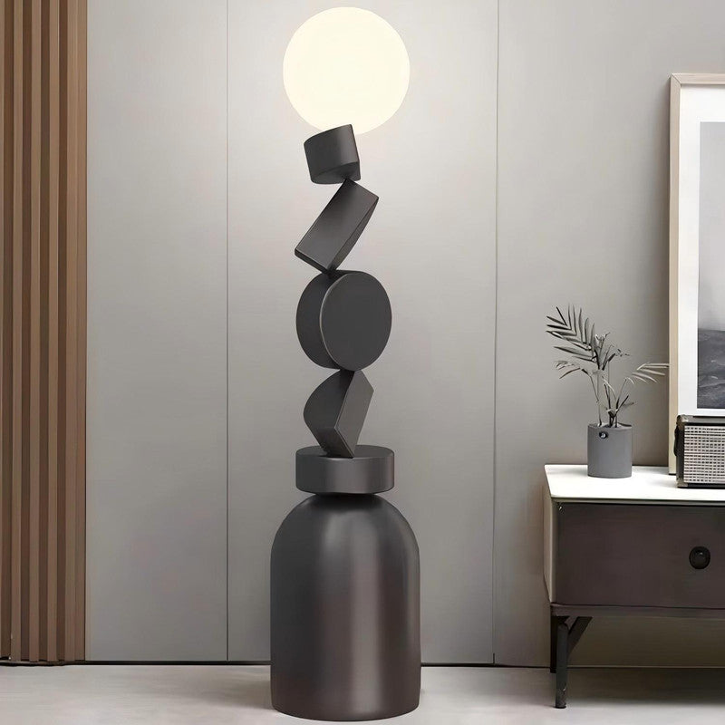 Modern Bauhaus Style Clothing Store Living Room Bedroom Balcony LED Metal Floor Lamp LED Floor Lamp