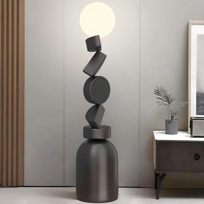 Modern Bauhaus Style Clothing Store Living Room Bedroom Balcony LED Metal Floor Lamp LED Floor Lamp