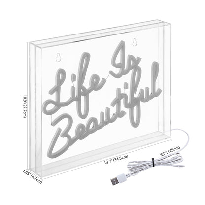 10.9'' Novelty & Humor Themed LED Neon Sign
